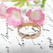 Antique 10K Gold Baby Ring Engraved JUSTINE