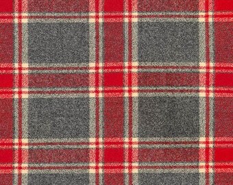 Flannel Scarf, Tartan Plaid Flannel Scarf