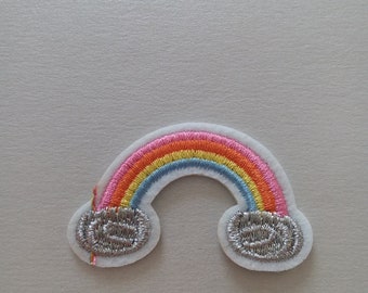 Iron On Patches, Rainbow Iron on Patche, Clothes Decoration tool, Badge sticker