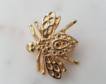 Vintage bee brooch/ bee pin /bee brooch/ bees/ bumblebees/honeybee