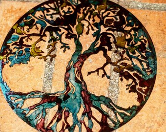 Metal Tree, 14 inch Tree, Metal wall art, Metal tree art, Wall decor, Metal wall decor, Metal Family tree, rustic metal tree, tree