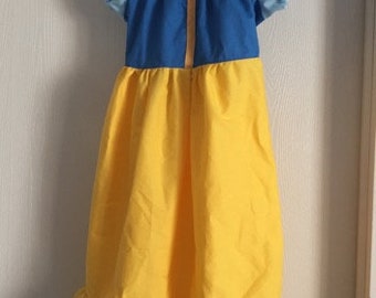 Snow White Inspired Princess Dress----Sizes 6 months-8