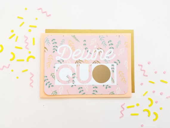 Carte à gratter - Demande de témoin -Veux-tu être ma témoin / mon témoin - Cadeau témoin - Cadeau mariage