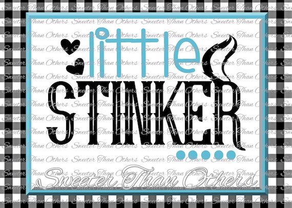 Download Baby Boy SVG Little Stinker Svg bodysuit cut file boy