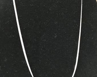 Sterling Marked Silver Chain 18 inches