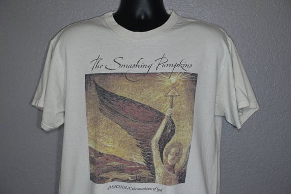 RARE Smashing Pumpkins - Machina The Sacred and Profane Tour Double-Sided Vintage Concert T-Shirt