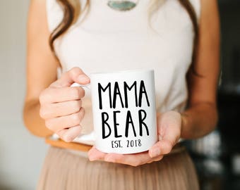 Mama Bear, Mother's Day Gift, Mother's Day, Momma Mug, Mom Mug, New Mom Gift, Mama Bear Mug, New Mom Gift, Mom Gift, Personalized Mug