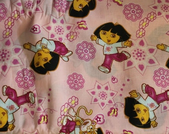 Dora 100% cotton fabric Viacom Int.