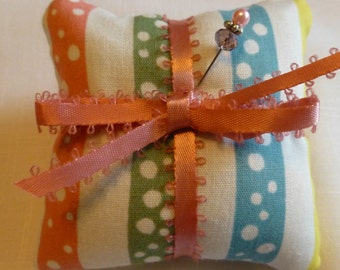 Large Emery Pincushion - Handmade