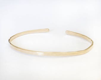 Gold Bangle, Gold Cuff, Delicate Gold Bangle, Gold Bracelet, Cuff, Gold Cuff Bracelet, Delicate Bangle, Layering Bangle, Layering Cuff, Gold