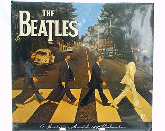 NEW In Plastic Beatles 1997 16 Month Calendar