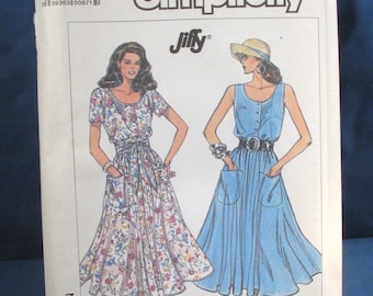 Vintage Simplicity Pattern 7944 Misses Dress Sizes 10 through 16