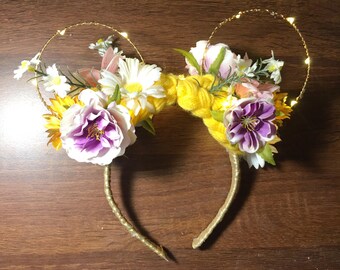 Light-up Rapunzel Mickey Mouse Ears