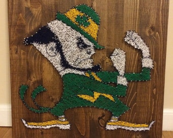 Notre Dame Fighting Irish String Art