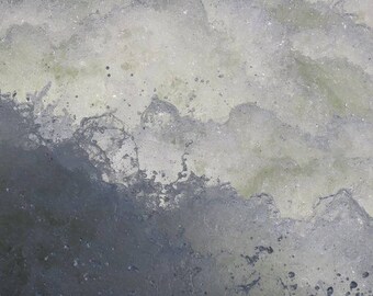 Original photograph semi-rigid plastic whitewater 3 placemat