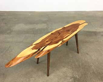 Modernist | Roy Sheldon Live Edge Cedar Table | Mid Century mccobb nakashima