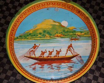 Vintage Tray Art Deco 1940/tray 40th