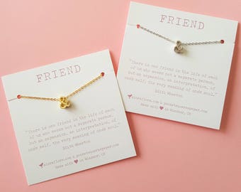 Friendship Ampersand (&) Necklace