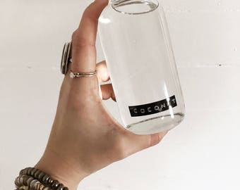 Flint Boston Round Glass Bottle