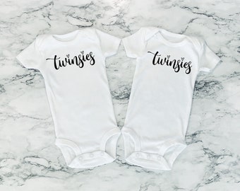 Twin announcement | Etsy