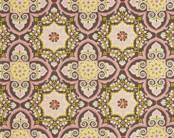 Josephine Kimberling for Blend Fabrics Turkish Delight Grandeur Tile Pink (Half metre)