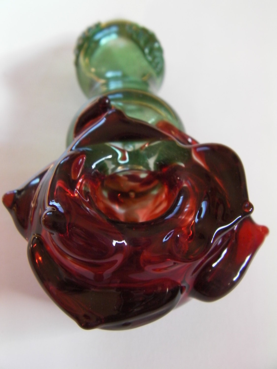 Glass Pipe Rose made to order