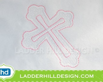 cross machine embroidery design my baptism with satin baptism cross embroidery design