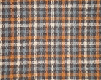 Homespun Fabric | Check Fabric | Cotton Fabric | Primitive Fabric | Rag Quilt Fabric | Home Decor Fabric | Sewing Fabric