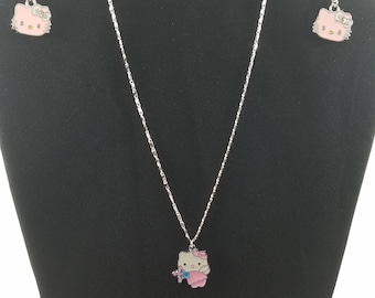 Hello kitty necklace Set