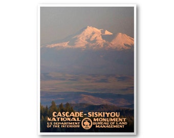 Cascade-Siskiyou National Monument Poster