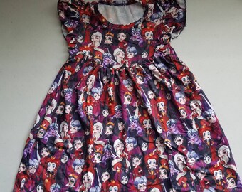 Girls' Disney Villain Pearl Dress