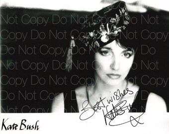 Kate Bush signed 8X10 photo picture poster autograph RP