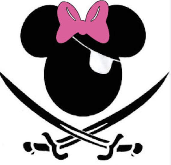 SVG disney minnie pirate disney pirate pirate ears disney