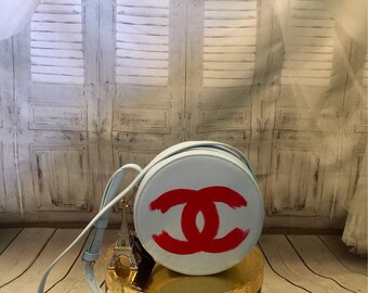 Round bag logo chanel/fashion handbag/exclusive/round Bag