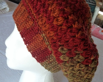 crochet slouchy beret for women