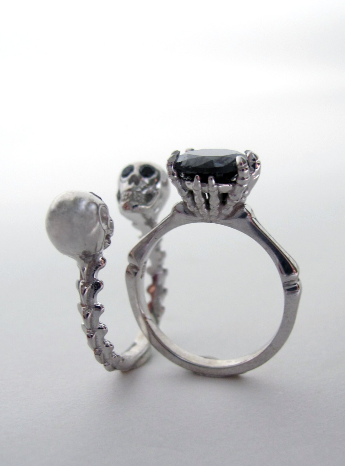 Till Death do us Part - Goth Skeleton Black Diamond ...
