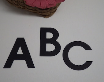 Die cut letters | Etsy