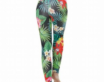Tropical Jungle print Leggings