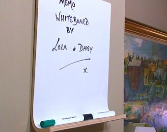 Whiteboard - Dry Erase Board with Shelf