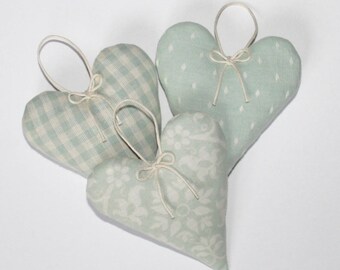 Lavender Sachet - Heart Sachet set of 3