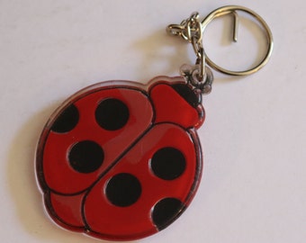 Vintage New Ladybug Keychain