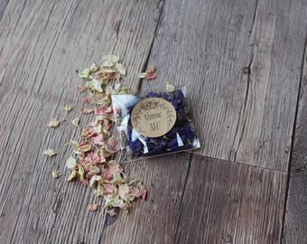 Confetti stickers, confetti labels, wedding stickers, wedding favour labels, confetti