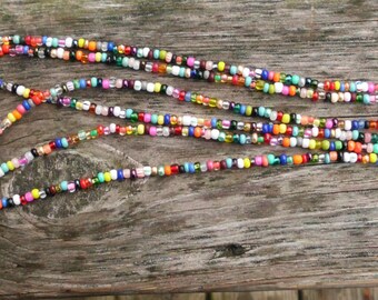 Eye glass holder chain/glasses/eye glasses/strap/glasses chain/beaded spectacle holder/eyeglass necklace/lanyard/eyeglass lanyard/Rainbow