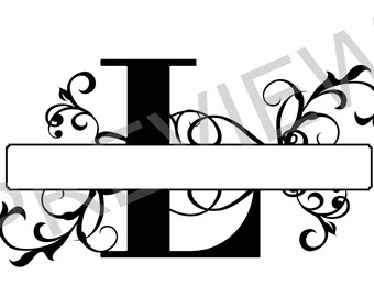 L Monogram Svg Free - Layered SVG Cut File - Best Free ...