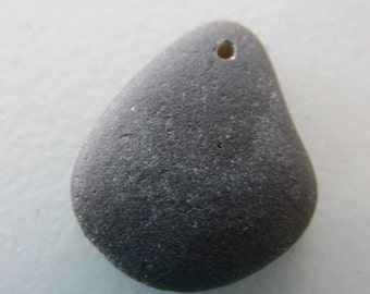 Drilled Beach Glass, Large Sea Glass, Art Supply, Craft Supply, Jewelry Supply, Drilled Sea Glass