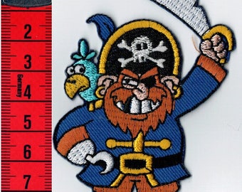 Patch fusible Pirate, or sewing Patch Applique