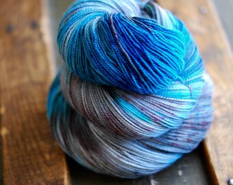 Hand Dyed Sock Yarn - Zurburt
