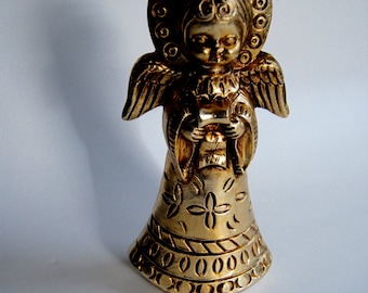 Vintage Golden Angel, Mid Century, Holiday Decor