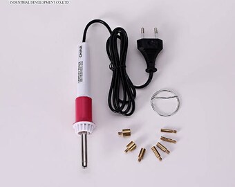 Hotfix Tool, Rhinestones Heated Tools, Hot Fix Applicator, Rapid Heating Tool, 7 Tips Hot Fix Tool, Iron On Rhinestones Tool FRG03A