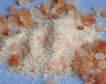 Sel rose de l’Himalaya au Grain fin (Grade alimentaire gourmand, écru)